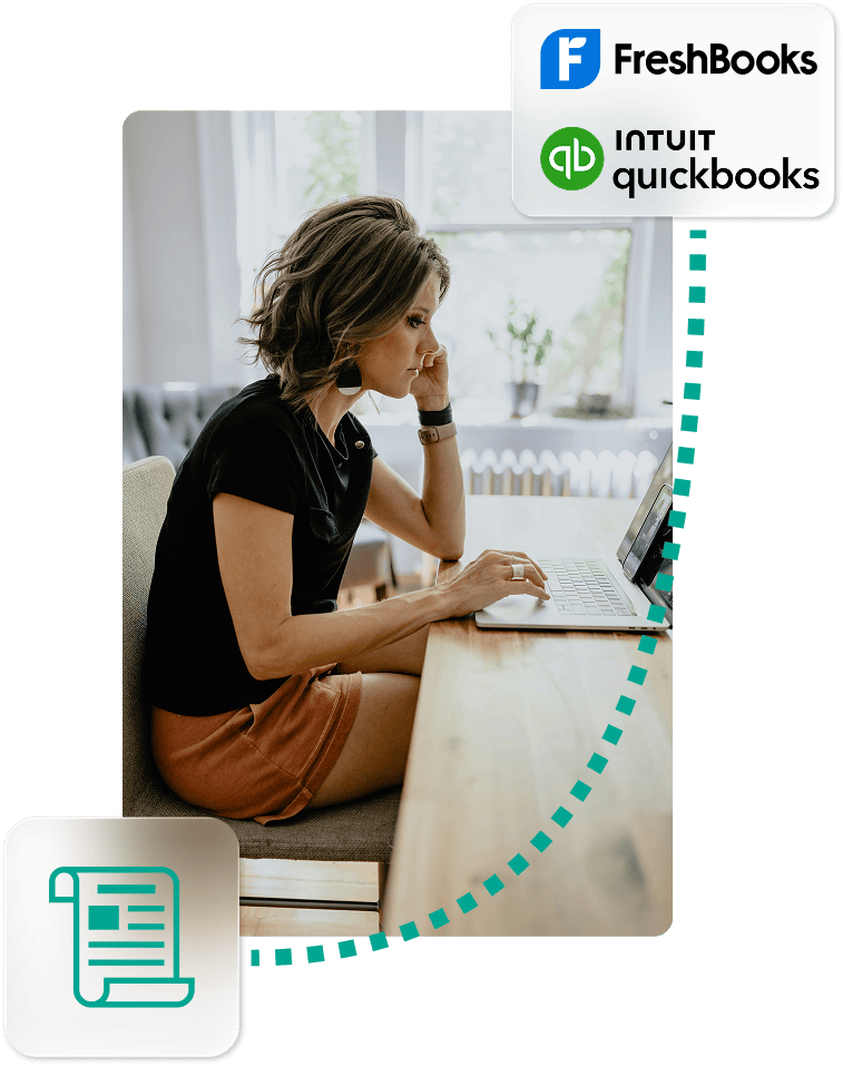 Invoicing interface for consulting services